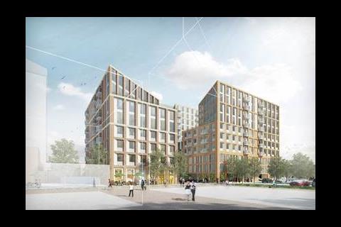 HLM Architects' Swanley scheme for U+I
